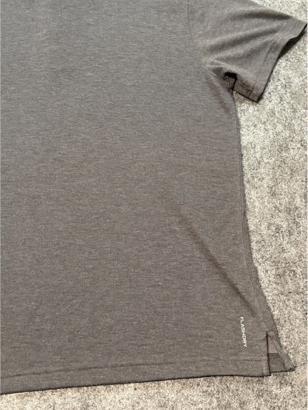 The North Face FlashDry Men’s XL Gray Short Sleeve Performance Polo Shirt